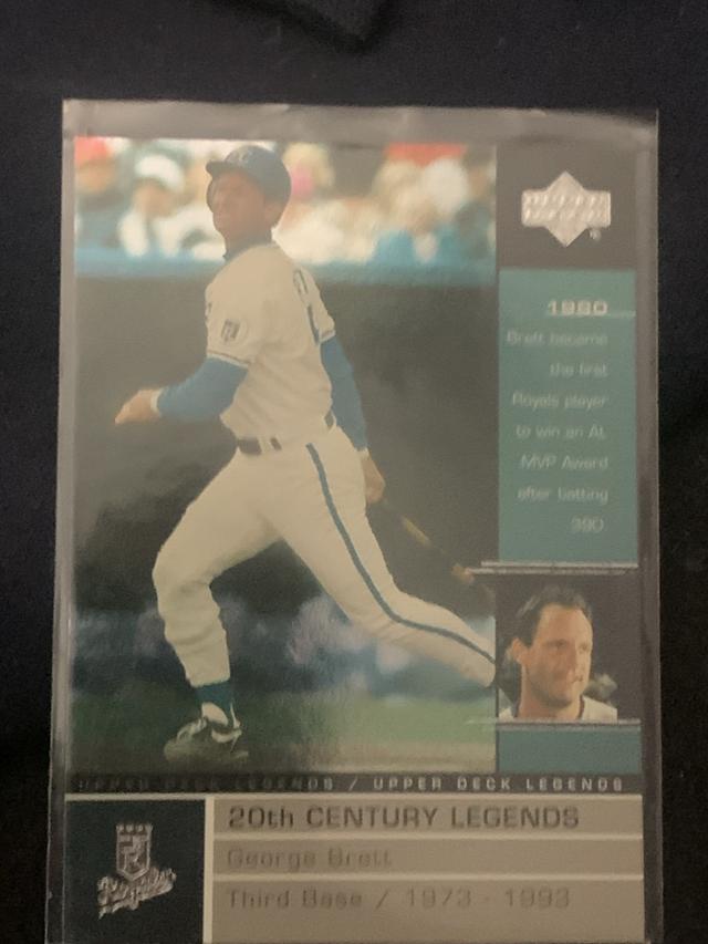 2000 Upper Deck Legends George Brett 20th Century #121