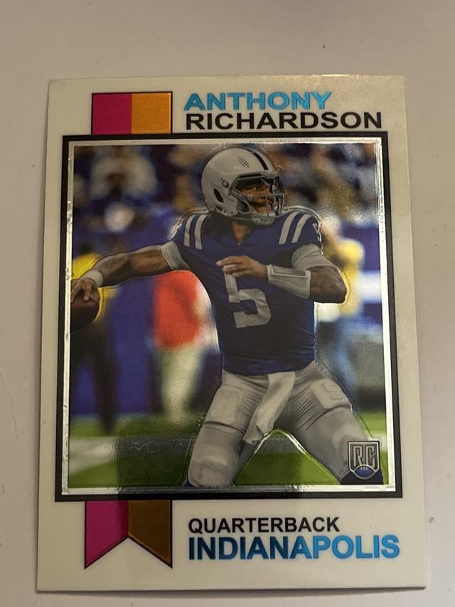 2023 Topps Composite Anthony Richardson 1973 Football Chrome #1973-14