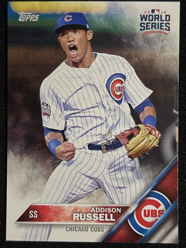 2016 Topps Chicago Cubs World Series Set Addison Russell ﻿Base #WS-18