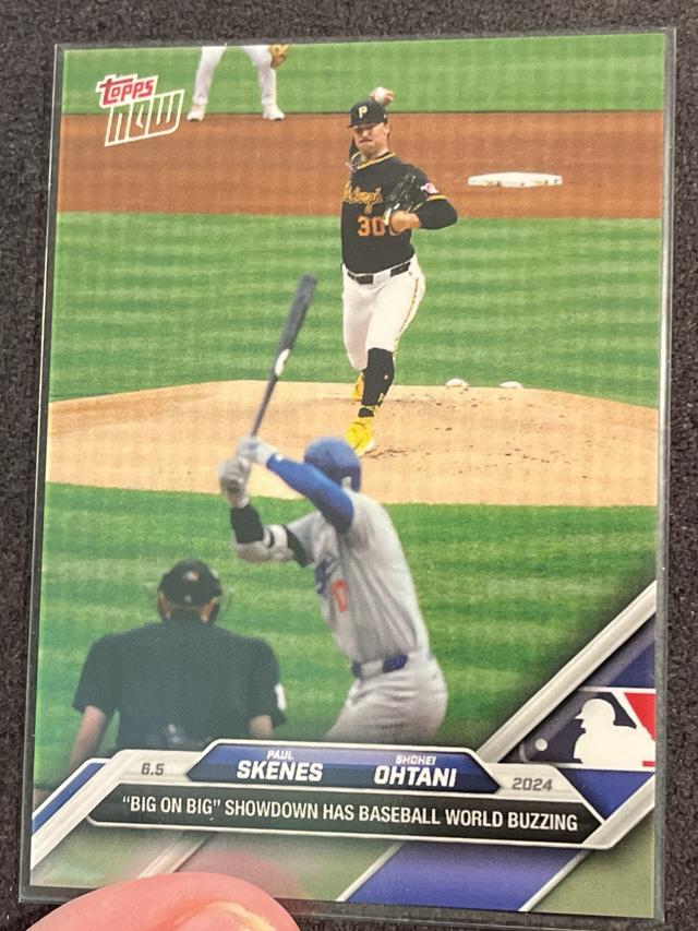 2024 Topps Now Paul Skenes / Shohei Ohtani ﻿MLB #264